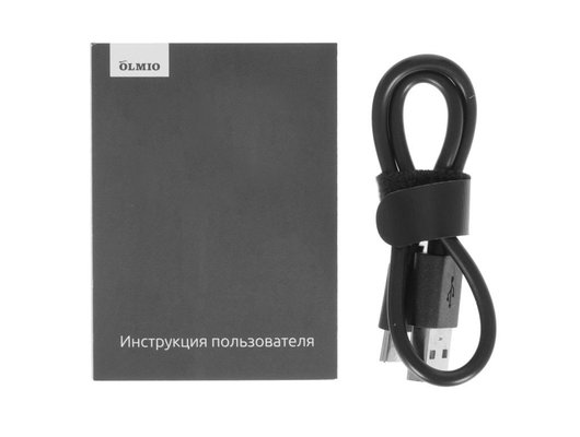 Внешний аккумулятор OLMIO QL-10, 10000mAh, gray